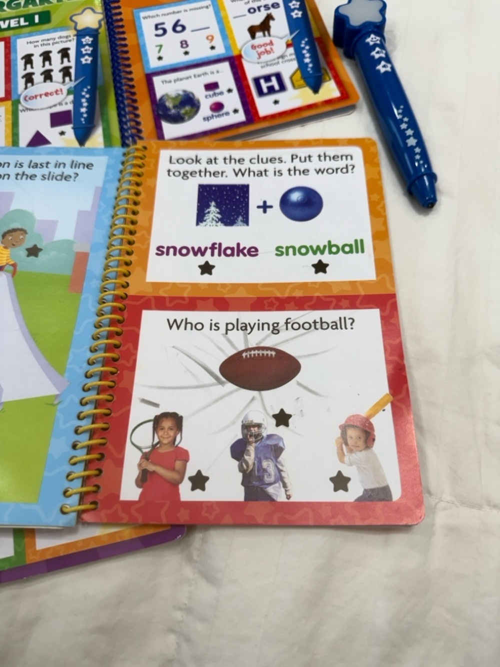 Kindergarten Activity Set with  Answer quiz it Pen - Picture 5 of 6